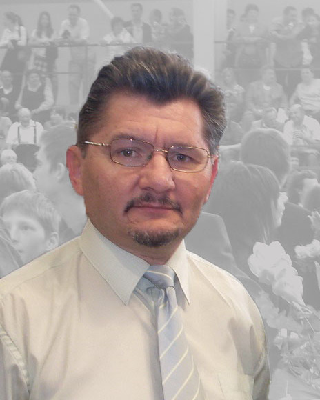 Simon László lelkész portréja